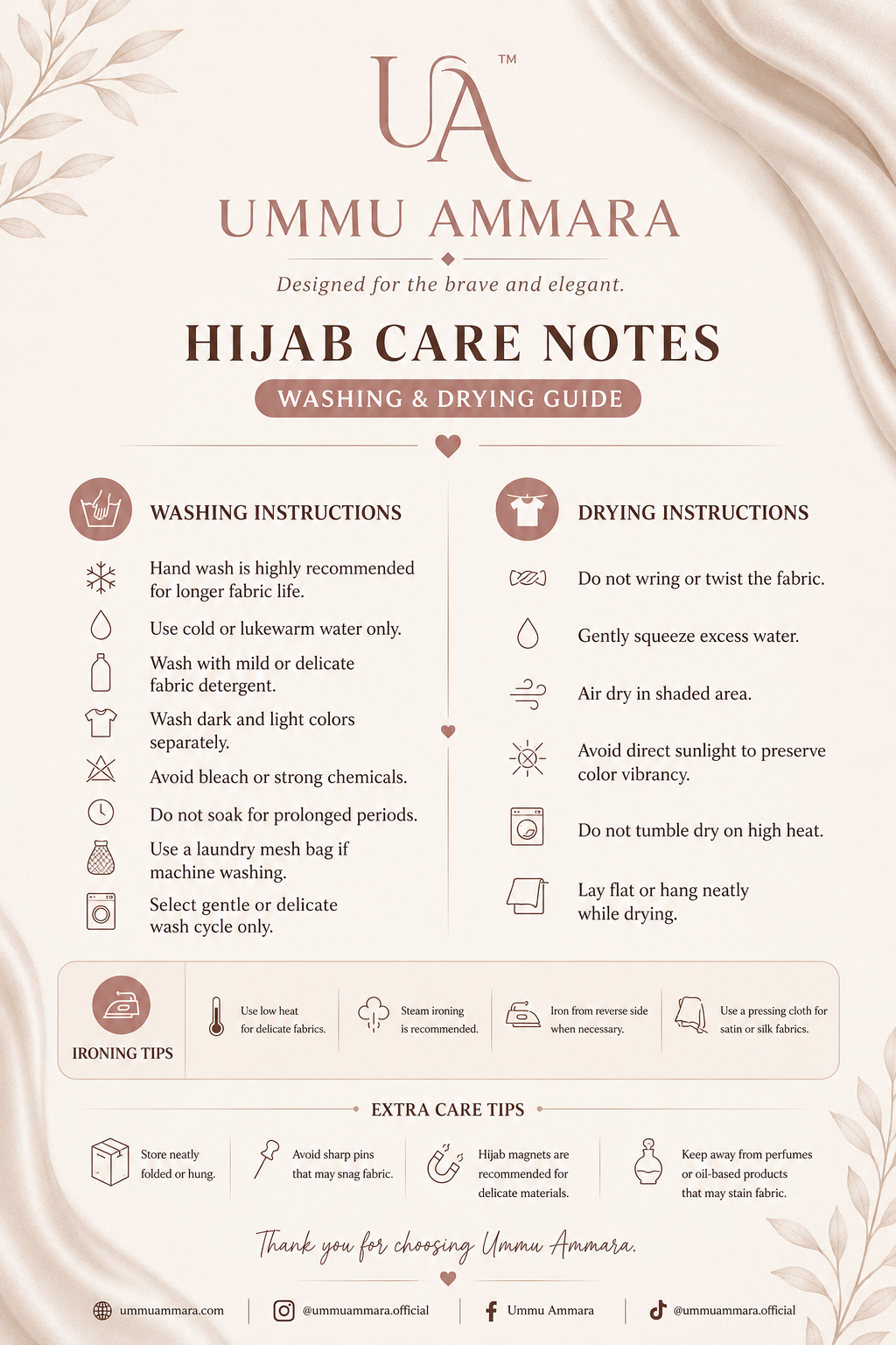 Hijab Care Guide